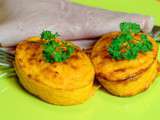 Petits flans de potiron, carottes, gingembre