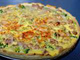 Quiche aux brocolis et au thon