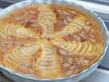 Tarte amandine aux poires