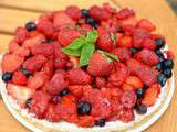 Tarte aux fruits rouges