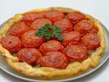 Tatin aux tomates confites