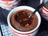 Biscuit Chocolat Coulant en Tasse