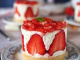 Chessecake Fraise {sans cuisson}