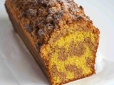 Crumbcake Marbré Praliné Curcuma