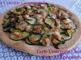 Tarte Courgette Chèvre et sa Pâte à l’Épeautre