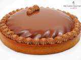 Tarte Double Chocolat et Caramel {Pâques 2019}