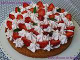 Tarte Fraises et Mousse de Fraises