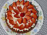 Tarte Renversée Fraise Chantilly