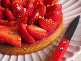 Tarte toute Simple Fraise Pistache