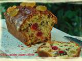 Cake aux fruits confits