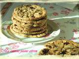 Cookies aux pépites de chocolat et cramberries