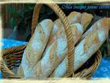 Petites baguettes à la farine type 80 bise