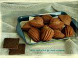 Petites madeleines chocolat tonka et macadamia