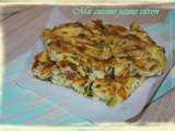 Scarpaccia de courgettes