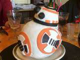 Cake design BB8 star wars vii (Recette maison)