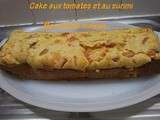 Cake aux tomates et au surimi