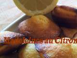 Madeleines au Citron d’Assia