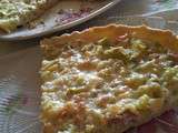 Tarte aux Courgettes et aux Lardons