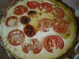 Tarte pommes de terre, tomate