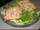 Toasts aux lardons