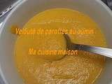 Velouté de carottes au cumin