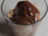 Verrine poires et nutella