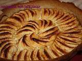 Tarte aux pommes cannelle et miel