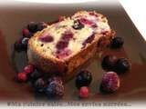 Cake pommes - fruits rouges