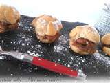 Choux douceur poire - chocolat