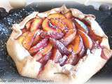 Tarte aux nectarines