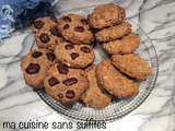 Petits gâteaux « sablés » sans gluten et sans œufs (poudre d’amandes et farine de lentilles vertes), et le retour acrobatique de Tic