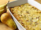 Clafoutis aux poires et amandes