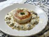 Grenadin de veau sauce aux morilles