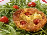 Quiches sans pâte tomate et feta