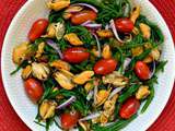 Salade de salicorne et moules