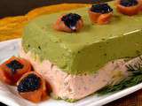 Terrine avocat et 2 poissons