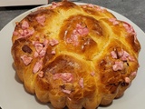 Brioche aux pralines rose