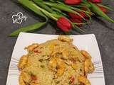 Riz aux gambas et poivrons au cookeo