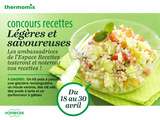 Concours recettes « légères et savoureuses » Espace Recettes Thermomix