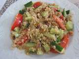 Salade tonique au quinoa