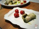 Filets de plie au pesto – involtini di platessa al pesto