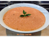 Gaspacho de melon et pastèque au piment d’Espelette