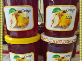Gelée de coings vanillée