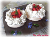 Pavlovas aux fraises