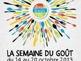 Programme ateliers semaine du goût 2013 et affiches