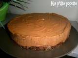 Cheesecake tout chocolat