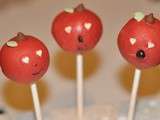 Cake pops déguisés en fruits