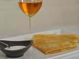 Crêpes au cidre