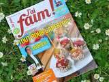 J'ai Faim! le magazine qui vous met l'eau à la bouche