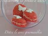 Macarons à la pomme d'amour (Spécial Saint-Valentin)